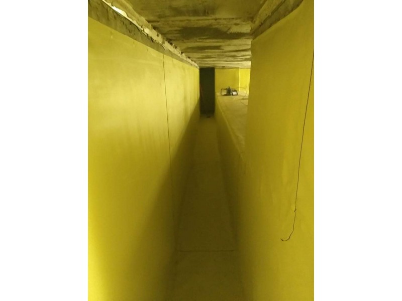 Εσωτερική στεγανοποίηση υπογείων με PVC